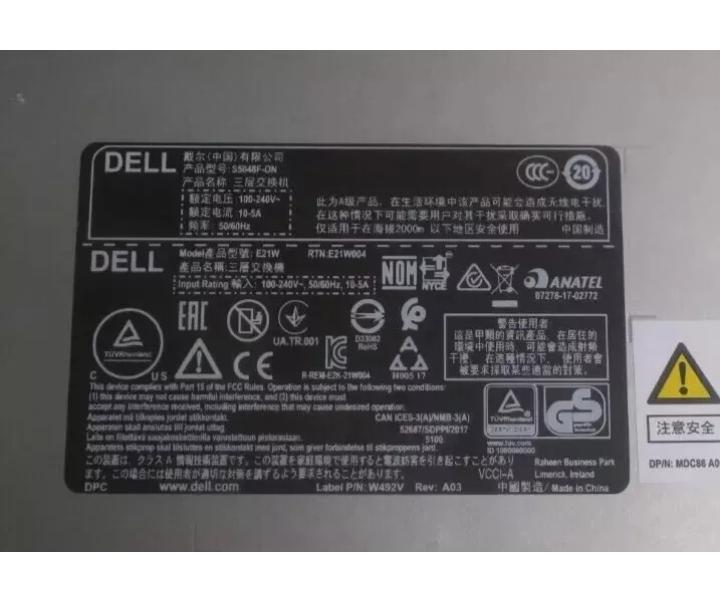 S5048F-ON 25GbE SFP28 100GbE QSFP28