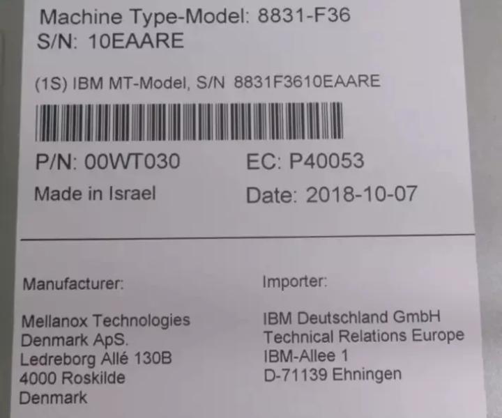 8831-F36 SX6036 56Gb FDR14