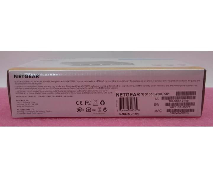 5-Port GS105Ev2 RJ45