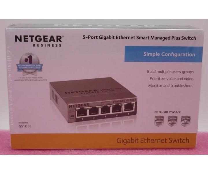 5-Port GS105Ev2 RJ45