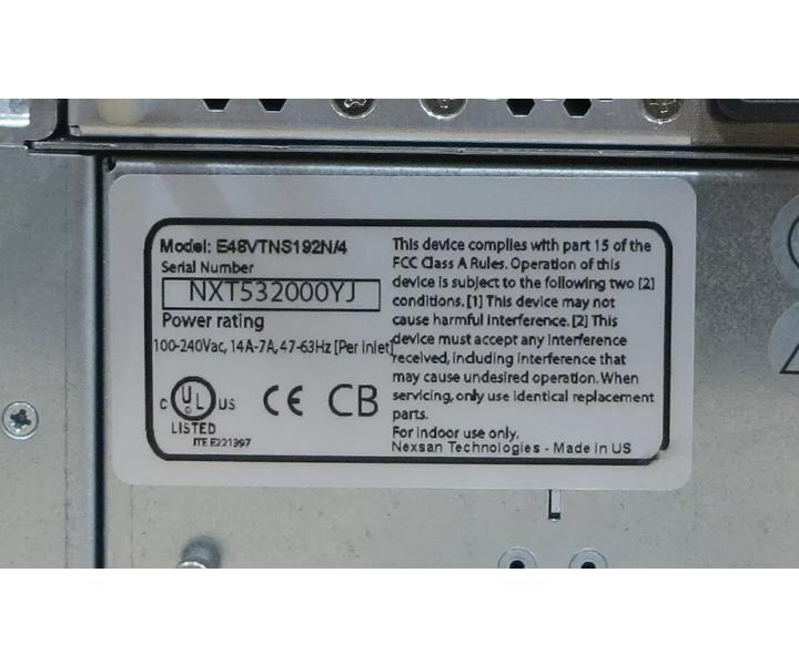 48-Bay E48VT 2xController E48VTNS192N