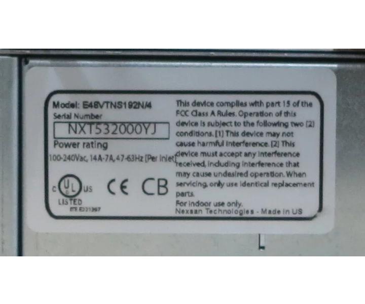 48-Bay E48VT 2xController E48VTNS192N