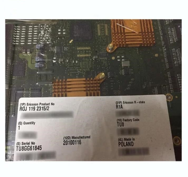 ROJ 119 2257 1 ROJ 119 2315 2 RRU Radio Device Boards