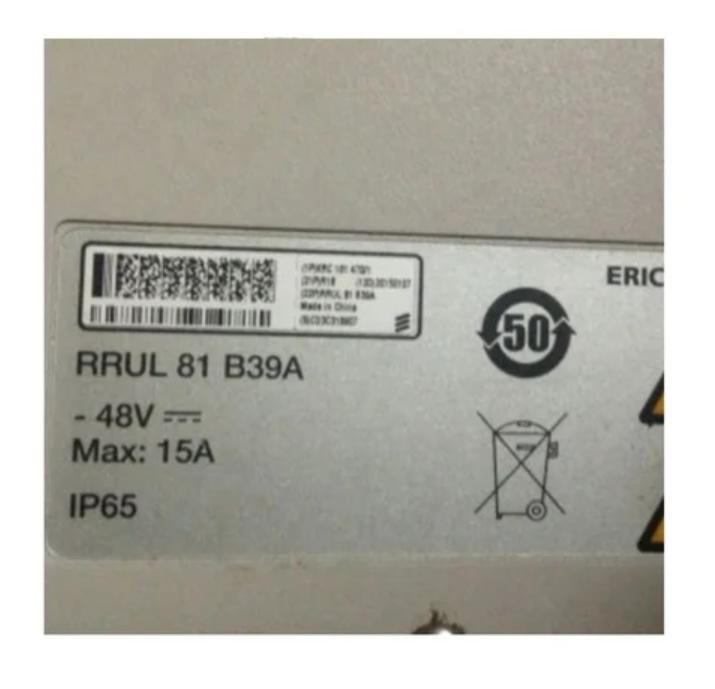 RRUL81 B39A KRC161 KRC161 RRUL82 B41E