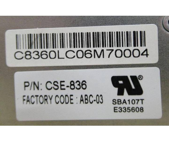 CSE-836 X9DR3-LN4F E5-2609 16x3