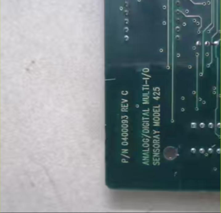 0400093 REV C ANALOG DIGITAL MULTI-I O SENSORAY MODEL 425