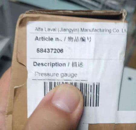 0 ALFA LAVAL 58437206 0-600kPa ALFA LAVAL 58437206 0-600kPa