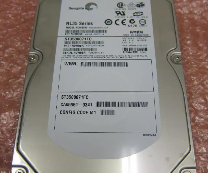 500GB NL35 ST3500071FC