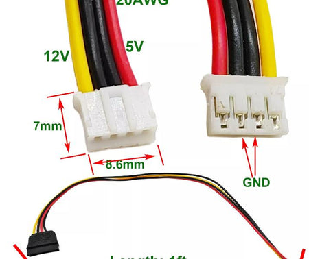 4-Pin 15-Pin