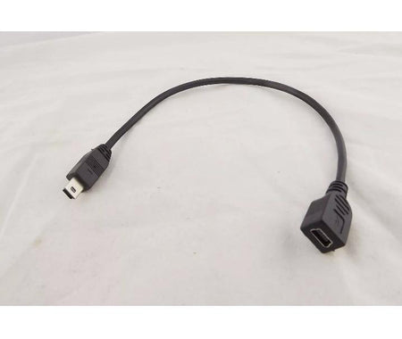 10x Mini USB B 5 Pin Male to Female Jack Data Extension Cable Adapter Connector