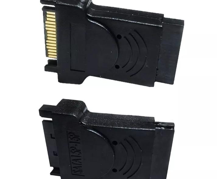 10x SATA 15 Pin Male to SATA Female HDD Power Gender Converter Adapter Extender