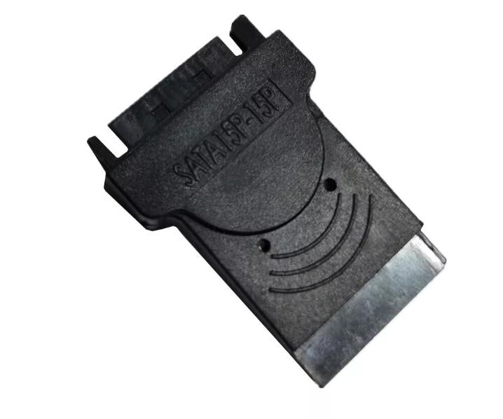 10x SATA 15 Pin Male to SATA Female HDD Power Gender Converter Adapter Extender