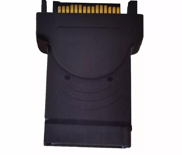 10x SATA 15 Pin Male to SATA Female HDD Power Gender Converter Adapter Extender