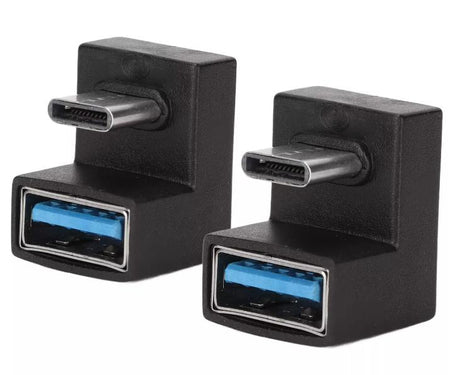 10x Tablet Mobile Phone U Shape Adapter USB 3 1 C Male to 3 0 A Female Extender