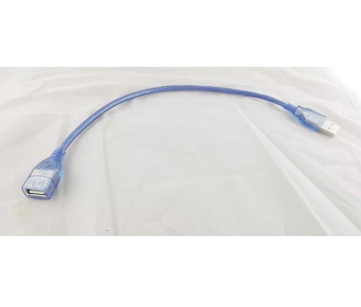 10x USB 2 0 A Male to Female Jack Data Cable Extension Cord Adapter Blue 1FT