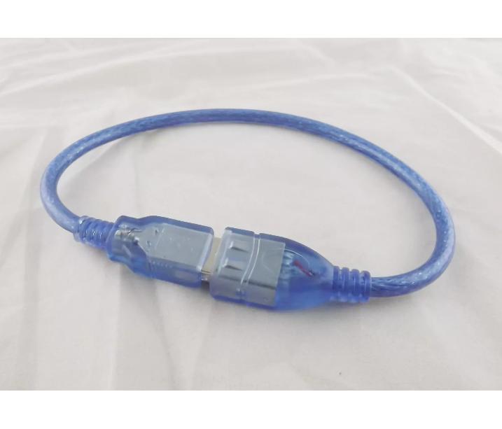 10x USB 2 0 A Male to Female Jack Data Cable Extension Cord Adapter Blue 1FT