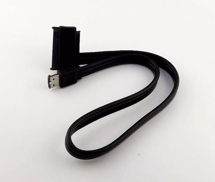 12V 5V Power eSATA USB 2 0 Combo to 22 Pin SATA Adapter 2 5 3 5 Inch Hard Disk