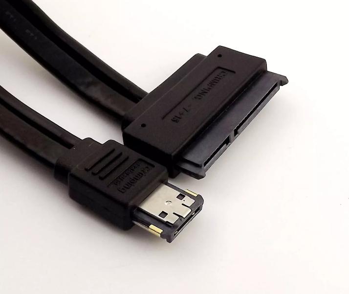 12V 5V Power eSATA USB 2 0 Combo to 22 Pin SATA Adapter 2 5 3 5 Inch Hard Disk