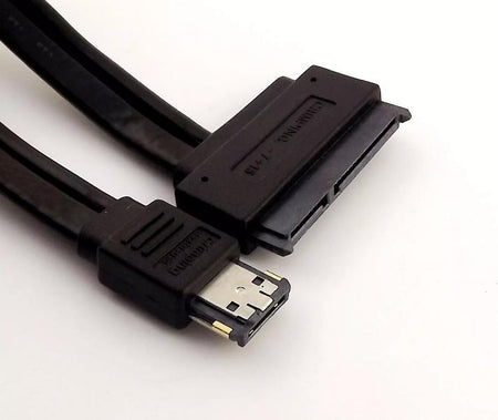 12V 5V Power eSATA USB 2 0 Combo to 22 Pin SATA Adapter 2 5 3 5 Inch Hard Disk