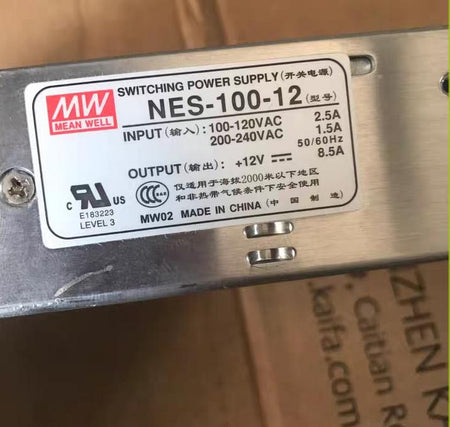 15    NES-100-12 12V8 5A                                                      NES-100-12 12V8 5A