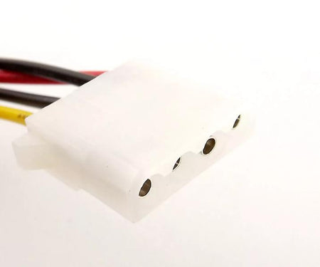 15 Pin SATA Male to Dual 4 Pin Molex IDE Female Y Splitter Power Adapter Cable