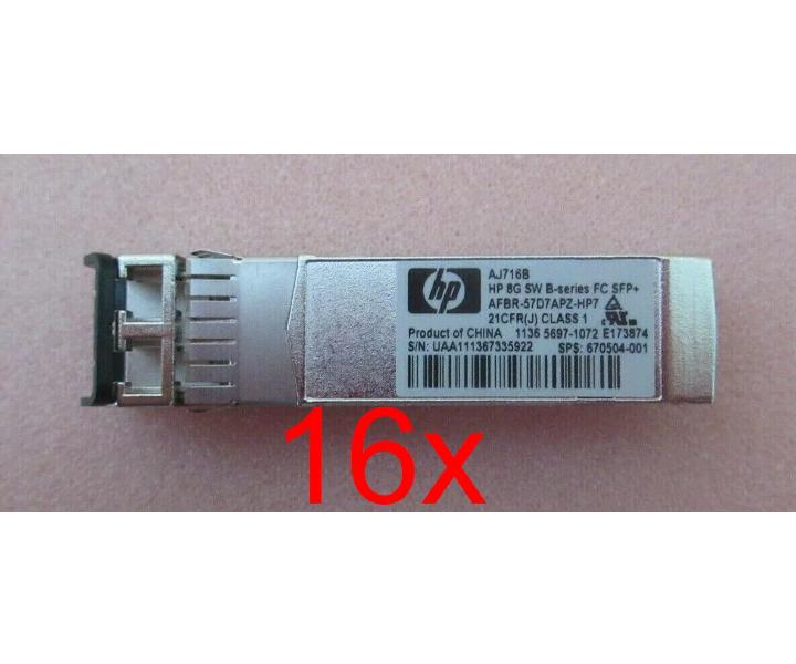 B-Series 670504-001 AFBR-57D9AMZ-HP7 AJ716B 8Gbps