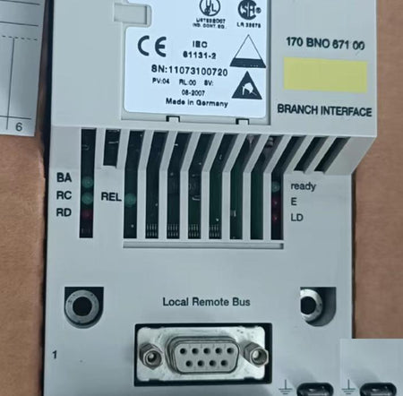 170BNO67100 Modicon Momentum I O 3500 6-3