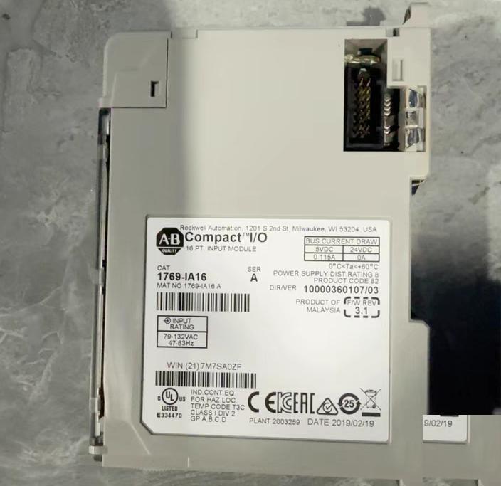1769-IA16 16 115V AC PLC