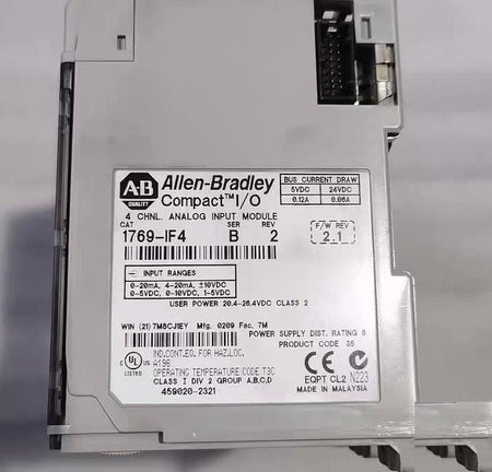 1769-IF4AB 0-20mA 4-20mA 10VDC 20 4-26 4VDC