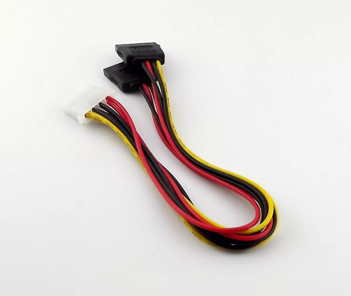 4Pin 2xSATA