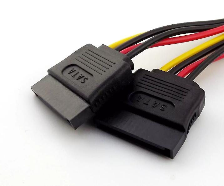 4Pin 2xSATA