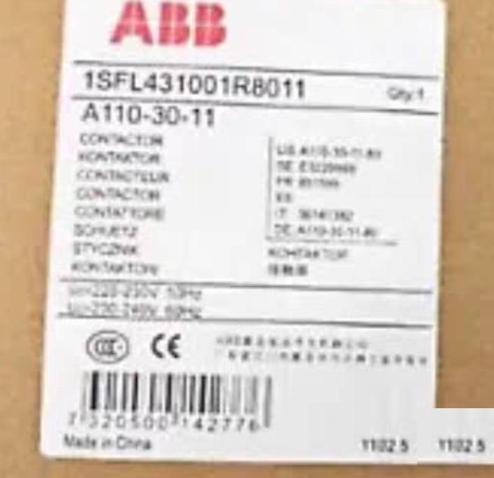 1PC ABB A110-30-11 220V