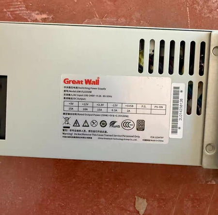 1U GW-FLX250M 250W DPS-250-89L 240WFSP250-50LC 250W