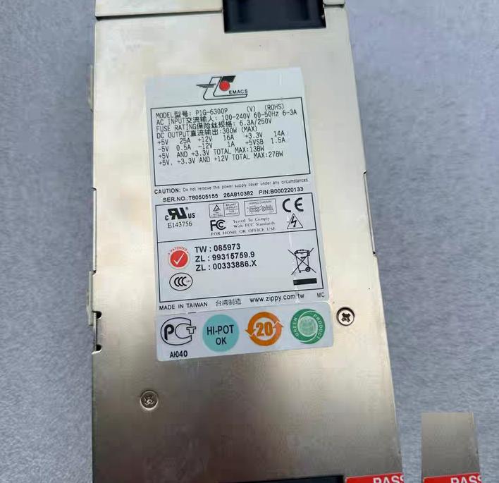 1U P1G-6300P 300W