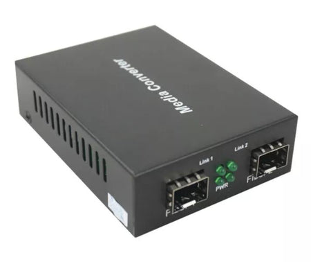 1 25G MM to SM Fiber Converter Multimode to Singlemode 10G optional