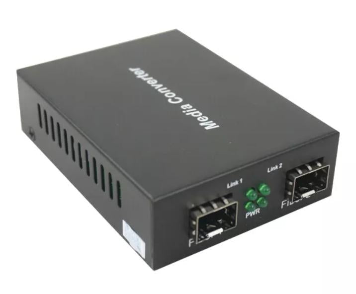 1 25G MM to SM Fiber Converter Multimode to Singlemode 10G optional