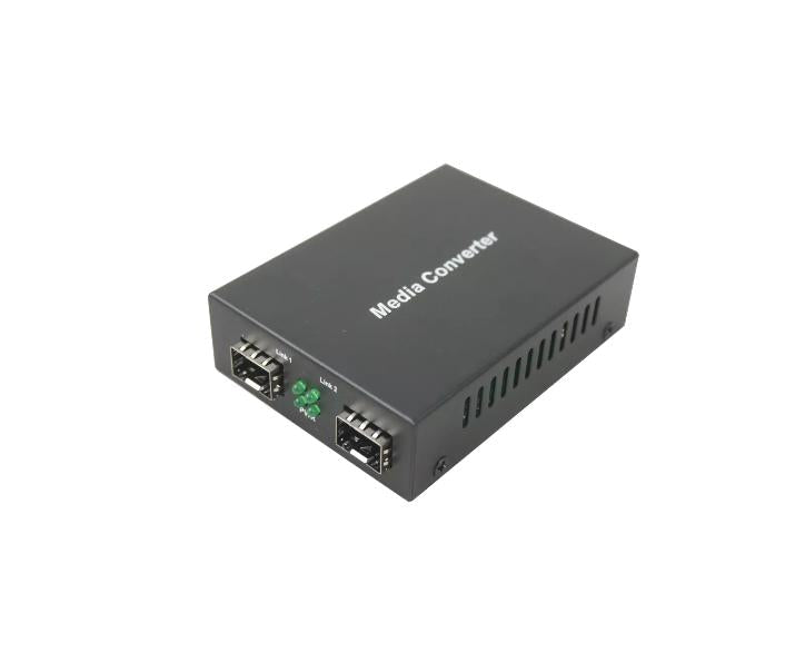 1 25G MM to SM Fiber Converter Multimode to Singlemode 10G optional