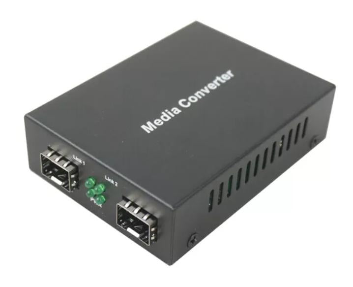 1 25G MM to SM Fiber Converter Multimode to Singlemode 10G optional