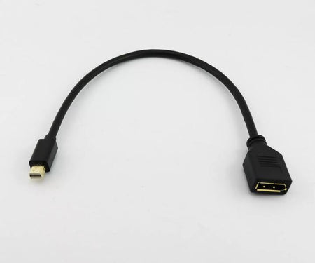 1ft Gold Plated Display Port DP Female to Mini Display Port Male Connector Cable