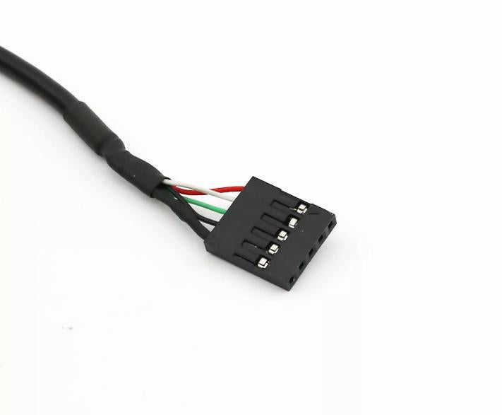 1pc 1 5ft USB 2 0 A Female to Dupont 5 Pin Female Jack Header Motherboard Cable