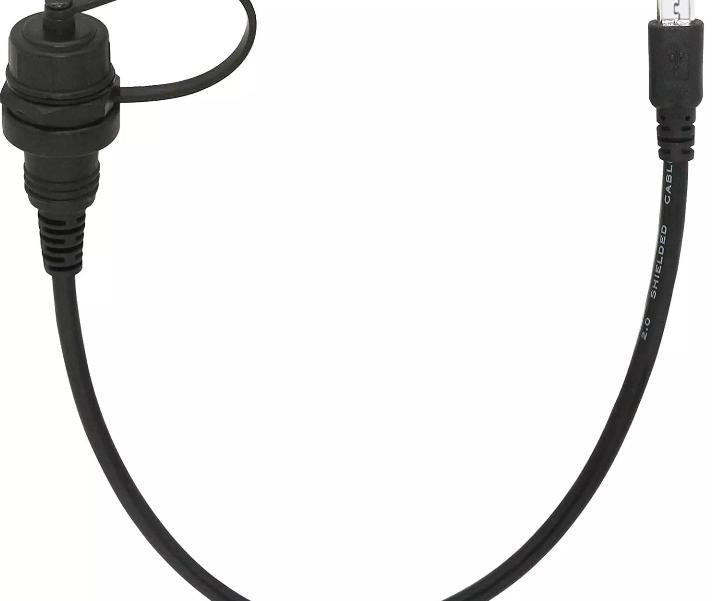 1pc Micro USB Male to Female Mount Extension Dash Flush Dashboard Cable Car Boat