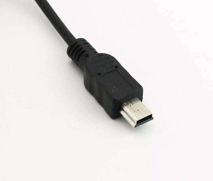 1pc USB 2 0 A Male to Mini 5 Pin Male Plug Spiral Coiled Connector Cable Cord