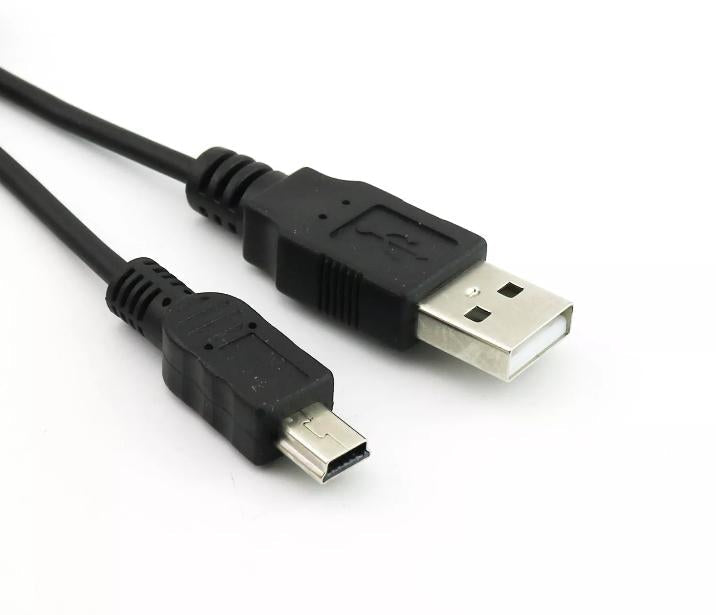 1pc USB 2 0 A Male to Mini 5 Pin Male Plug Spiral Coiled Connector Cable Cord