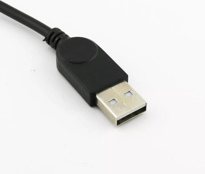 1pc USB 2 0 A Male to USB 2 0 Male and Micro USB Male Plug Connector Cable Cord