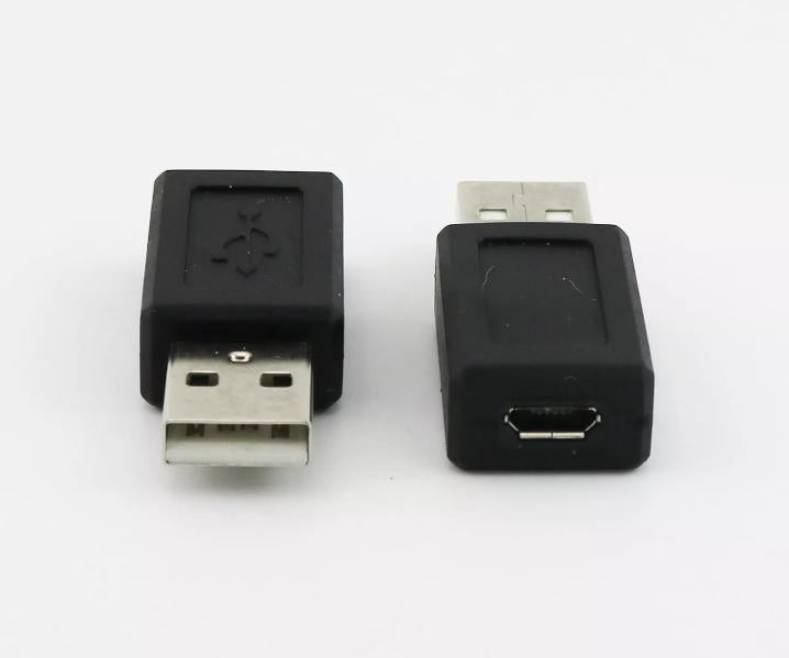 1pc USB 2 0 Type A Male to Micro USB B 5 Pin Female Jack Adapter Converter Black