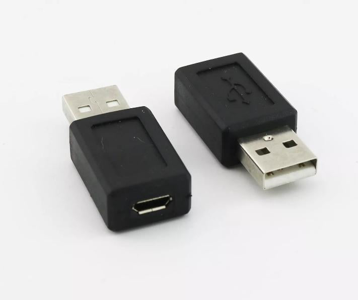 1pc USB 2 0 Type A Male to Micro USB B 5 Pin Female Jack Adapter Converter Black