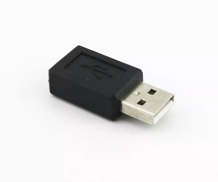 1pc USB 2 0 Type A Male to Micro USB B 5 Pin Female Jack Adapter Converter Black
