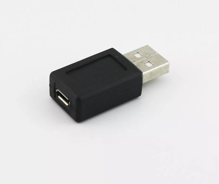 1pc USB 2 0 Type A Male to Micro USB B 5 Pin Female Jack Adapter Converter Black