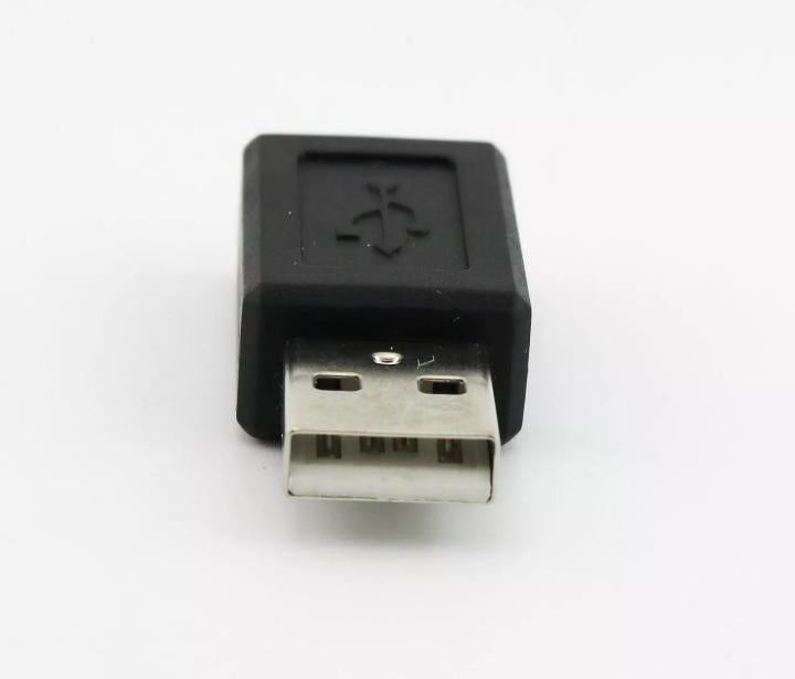 1pc USB 2 0 Type A Male to Micro USB B 5 Pin Female Jack Adapter Converter Black