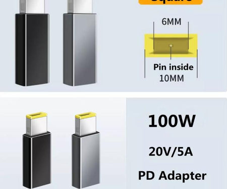 100W